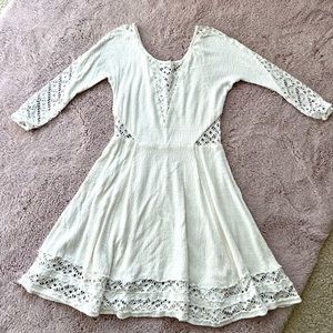Free People White Womens Dress Size XS